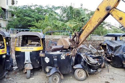 Mumbai: After failing to stamp out illegal autos, taxis, they will now be crushed