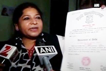 AAP's Bhavna Gaur alleges 'conspiracy' in fake degree row