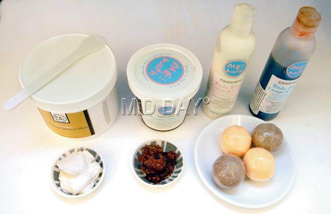 The luxurious consistency of the body icing felt like frosting on the skin