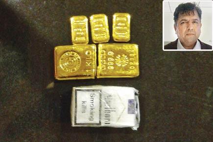 Mumbai: Etihad security manager held for smuggling 1.34 kg gold