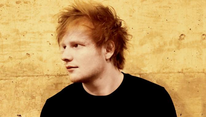 Singer-songwriter Ed Sheeran 