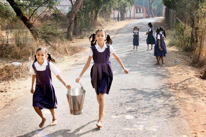 Major concerns for the education department include provision of basic sanitation facilities and drinking water. Pic for representational purpose