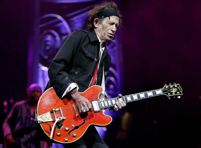 Keith Richards. Pic Courtesy/AFP