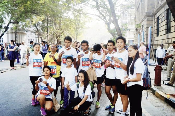 Post the Mumbai marathon, where they make a huge impact