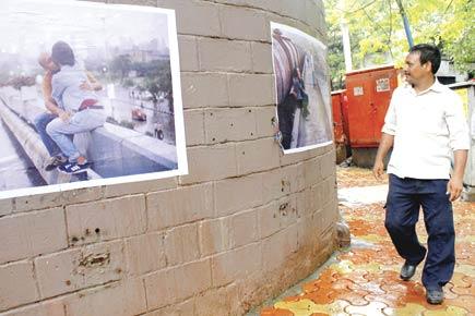 Mumbai: Photographer pastes pictures of kissing couples all over Bandra 