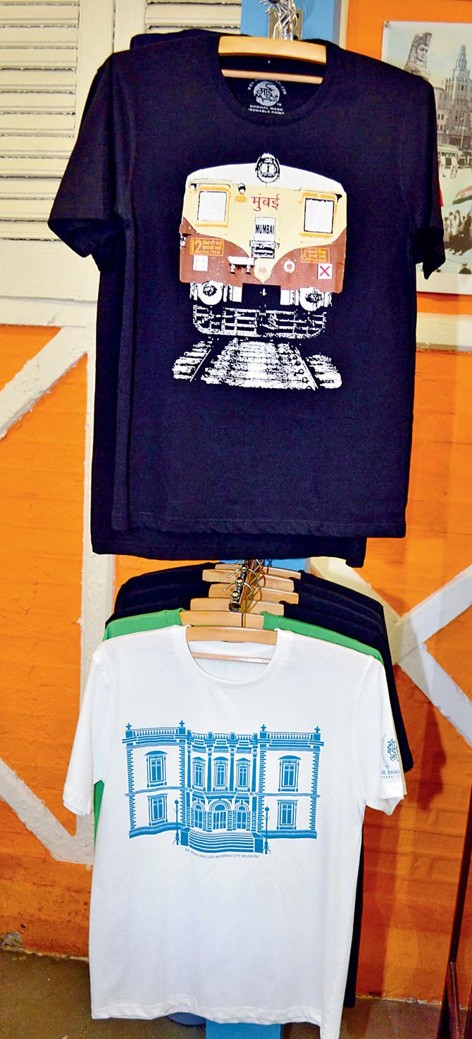 T-shirts from the museum collection 