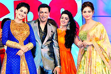 Taapsee, Charmme and Tamannaah at an awards function