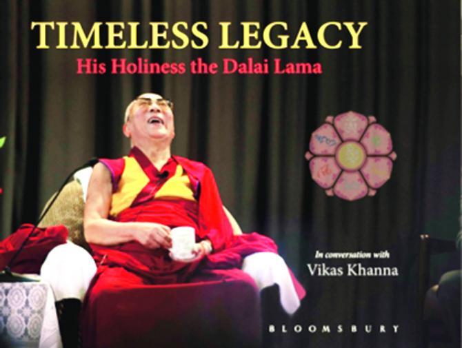 Timeless Legacy His Holiness the Dalai Lama, Vikas Khanna, Bloomsbury India, R999, releases today.