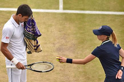 Wimbledon: Novak Djokovic sorry for 'screaming' at ballgirl
