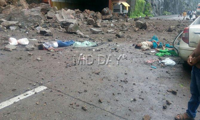 Mumbai-Pune Expressway landslide