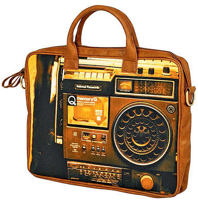 Radio laptop bag. Cost: Rs 1,995
