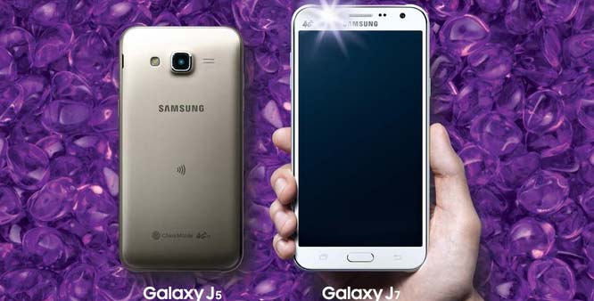 Samsung Galaxy J5 and Samsung Galaxy J7