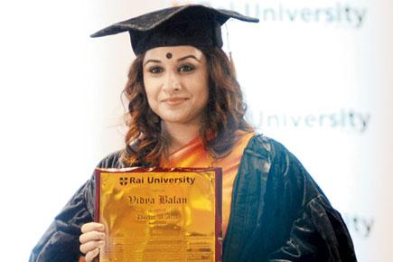 Vidya Balan conferred with a Doctorate
