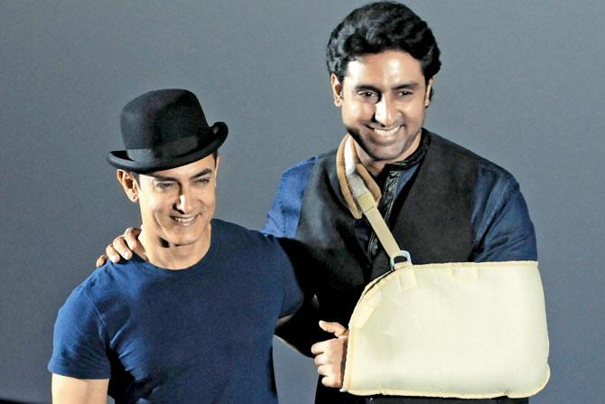 Aamir Khan v/s Abhishek Bachchan