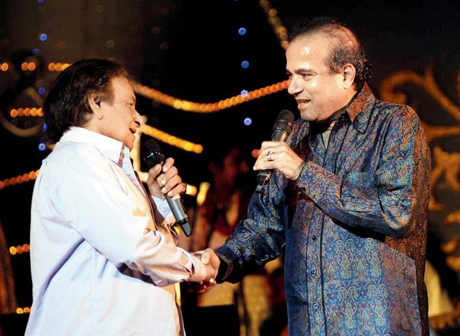 Kalyan Ji and Suresh Wadkar