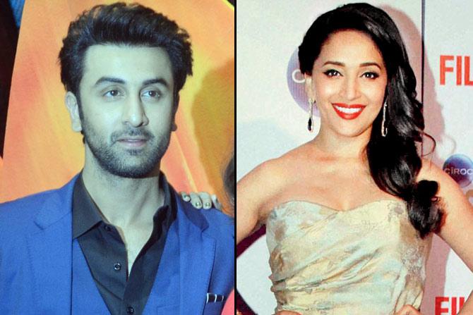 Ranbir Kapoor and Madhuri Dixit