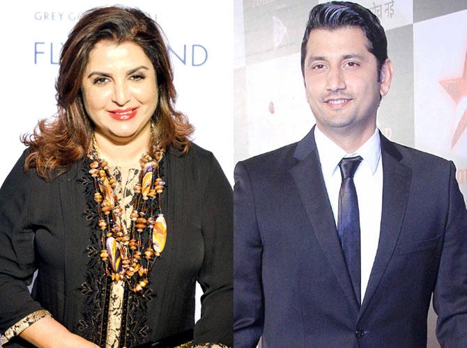 Farah Khan and Marzi Pestonji