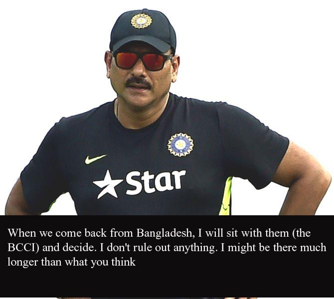 India team Director Ravi Shastri