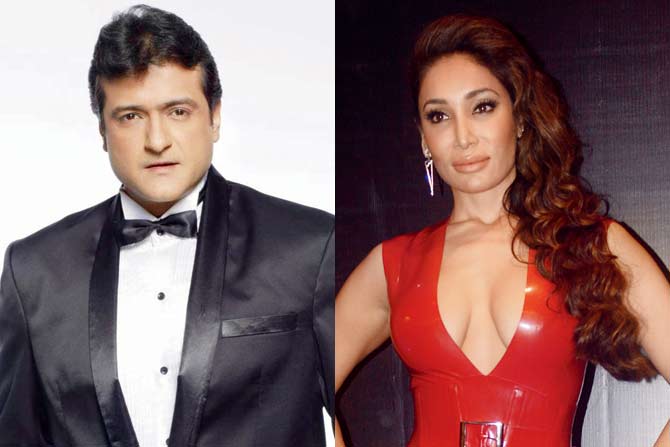 Armaan Kohli (above) was arrested after his Bigg Boss co-contestant Sofia HaYat (above right) alleged that he had physically assaulted her on the reality show