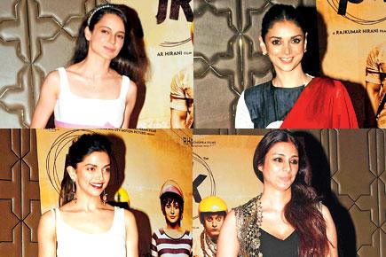 Deepika, Kangana and other Bollywood celebs at 'pk' success bash