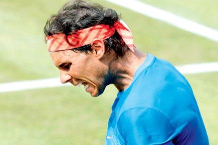 Rafael Nadal makes hard work of grass-court opener