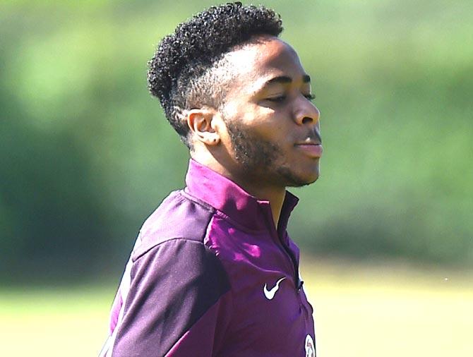 Raheem Sterling. Pic/AFP