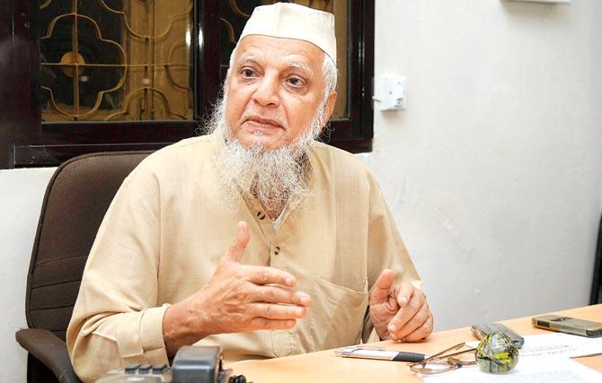 Gulzar Azmi, secretary, legal cell, Jamiat Ulema Maharashtra