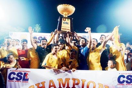 Brainy World are up there in Colaba football league