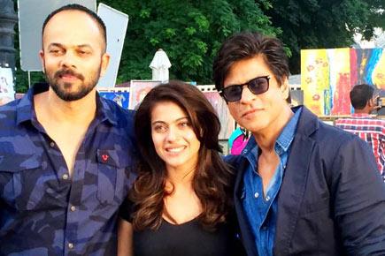 SRK shares photograph with Kajol from 'Dilwale' sets