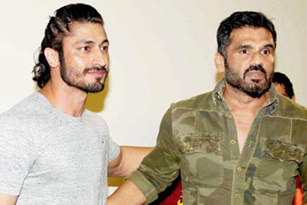 When Vidyut Jammwal and Suniel Shetty bumped into each other