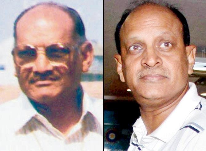 Former chairman of selectors Kishan Rungta (left) and former selector Raja Venkat