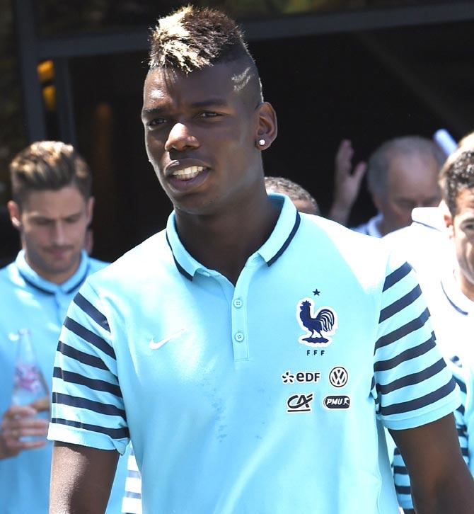 Paul Pogba. Pic/AFP