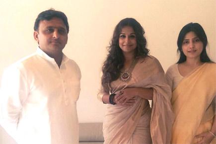 Vidya meets UP CM at 'Hamari Adhuri Kahani' screening