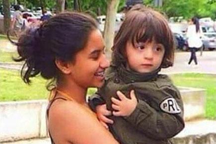 SRK tweets adorable picture of AbRam with cousin Alia