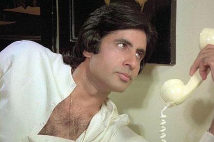 Amitabh Bachchan shares a 'selfie' from the '80s!
