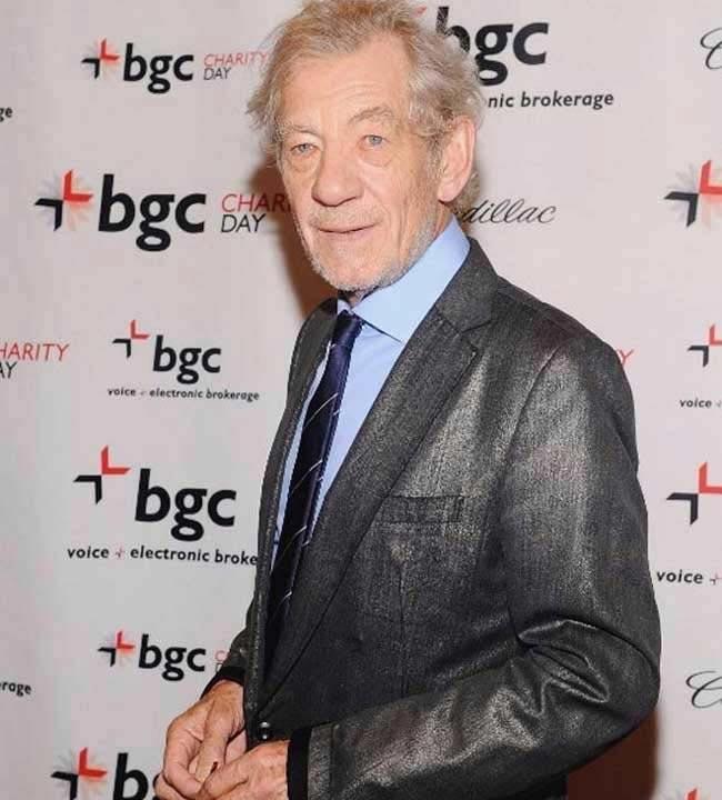 Ian McKellen. Pic/AFP