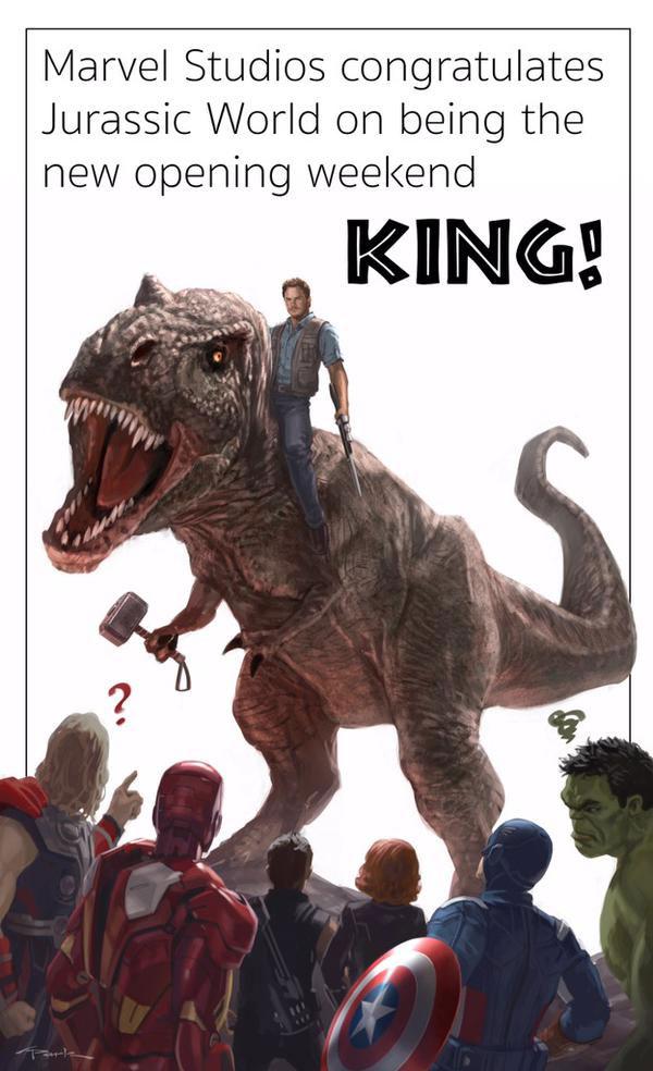 When Marvel congratulated 