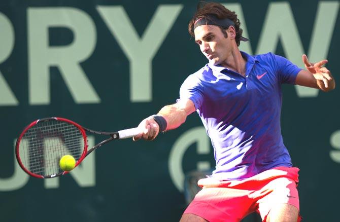 Roger Federer. Pic/AFP