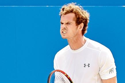 Andy Murray makes merry at Queen's Club ahead of Wimbledon