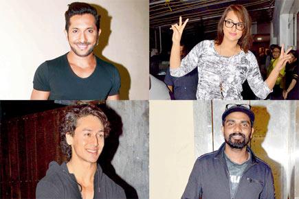 Top Bollywood stars brave the rains to watch 'ABCD 2'