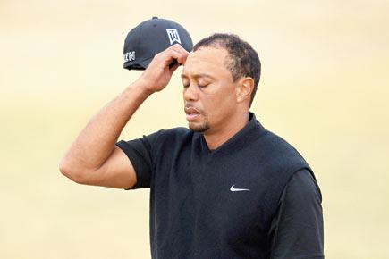 US Open: Plane carrying 'Cheater' banner flies over Tiger Woods