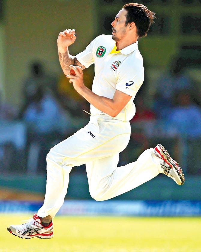 Mitchell Johnson. Pic/Getty Images