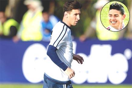Copa America: It is not about Messi versus me, says James Rodriguez