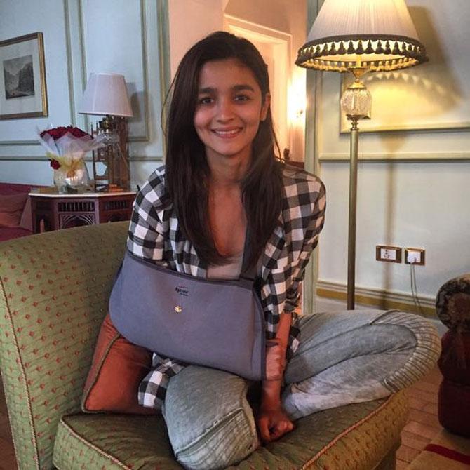 Alia Bhatt gets pampered at her Hyderabad holiday!