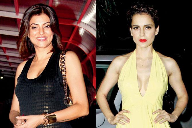 Sushmita Sen and Kangana Ranaut