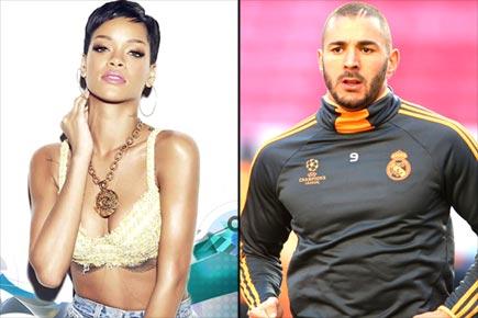Rihanna dating soccer star Karim Benzema?