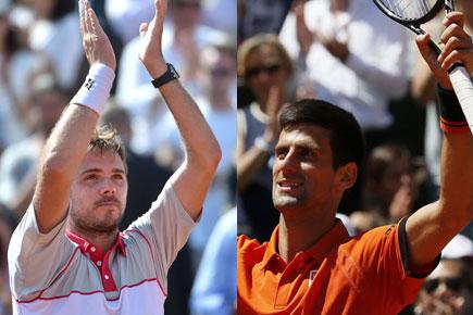 French Open: Djokovic, Wawrinka paths to final