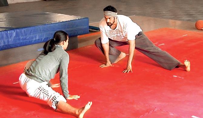 Apart from bulking up for his forthcoming film, Rana Daggubati practises mixed martial arts as part of his fitness regime