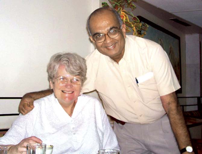 Elizabeth and Sunil Mehta