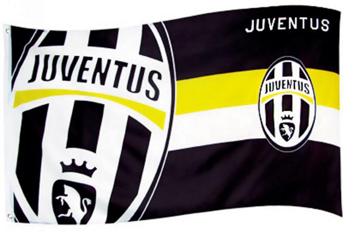 Juventus FC official flag (5Ft X 3Ft) available for Rs 1,129